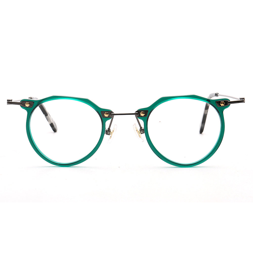 Noah | Vintage Round Womens Glasses Frames | Trendy Geometric Mens Eyewear