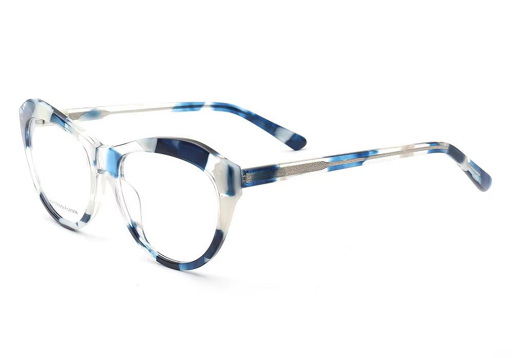 Mika|Classic Cat Eye Glasses Frames For Women | Trendy Female Eyewear Full Rim