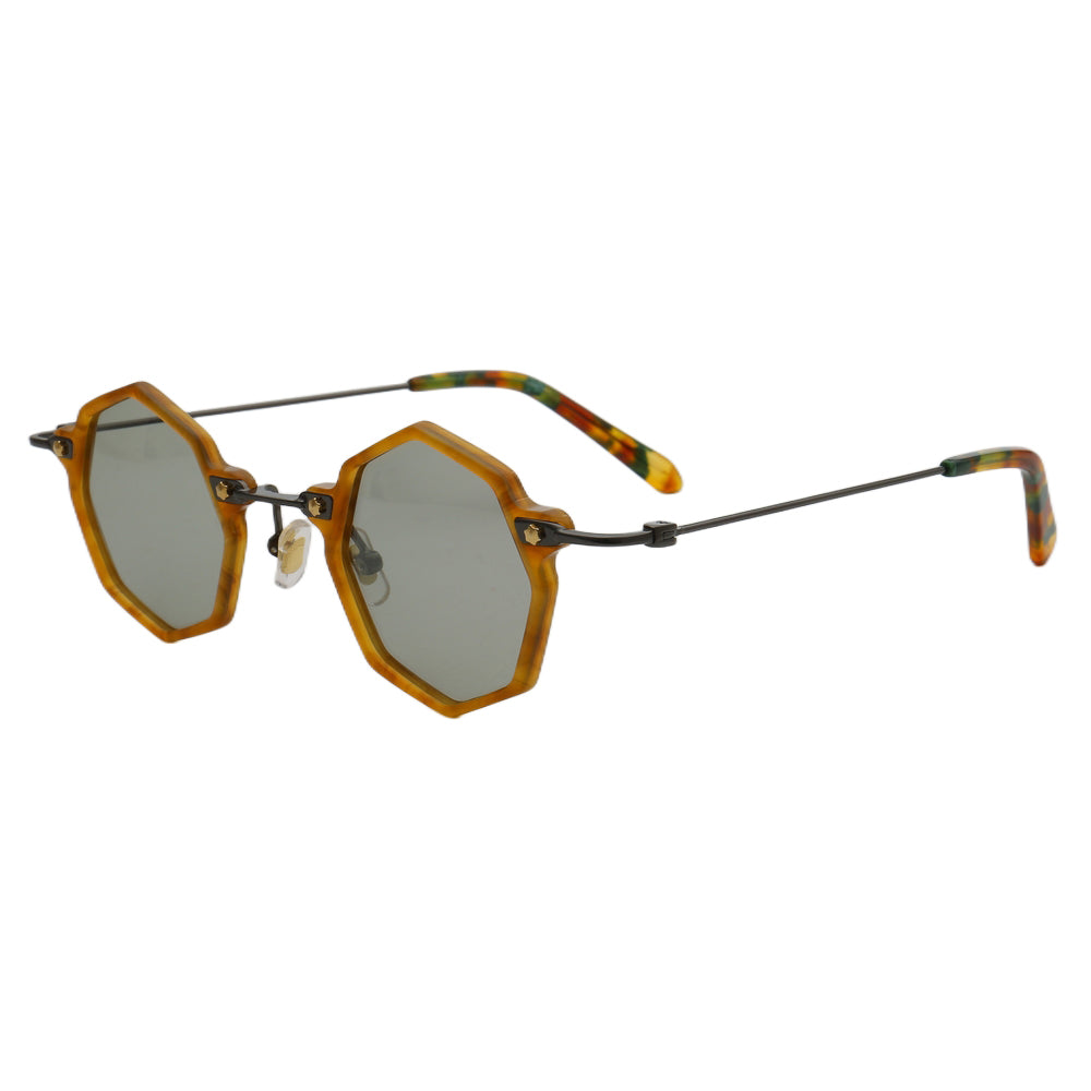 Cooper | Geometric Mens Sunglasses Polarized | Retro Round Womens Sun Glasses UV400