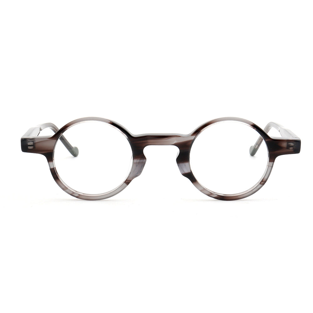 Crown | Mens & Womens Nerd Vintage Eyeglasses Round | Hipster Tortoise Retro Glasses Frames Online