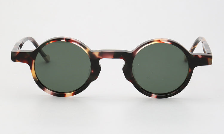 Crown | Mens Round Retro Polarized Sunglasses | Vintage Womens Sun Glasses UV400