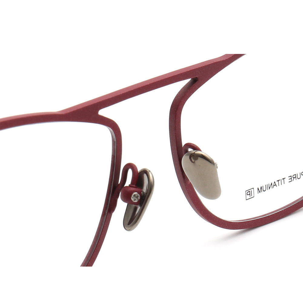 Tristan | Flat Top Multicolor Glasses w/ Titanium Frame | Modern Style For Women & Men