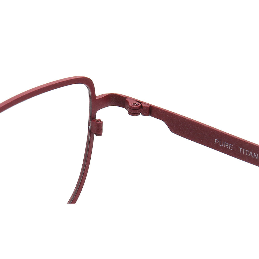 Tristan | Flat Top Multicolor Glasses w/ Titanium Frame | Modern Style For Women & Men