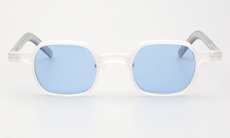 Renew | Retro Full Rim Square Sunglasses | Nerd Style Frame w/ Polarized Lenses
