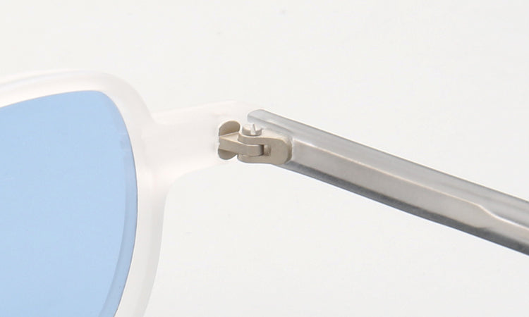 Renew | Retro Full Rim Square Sunglasses | Nerd Style Frame w/ Polarized Lenses