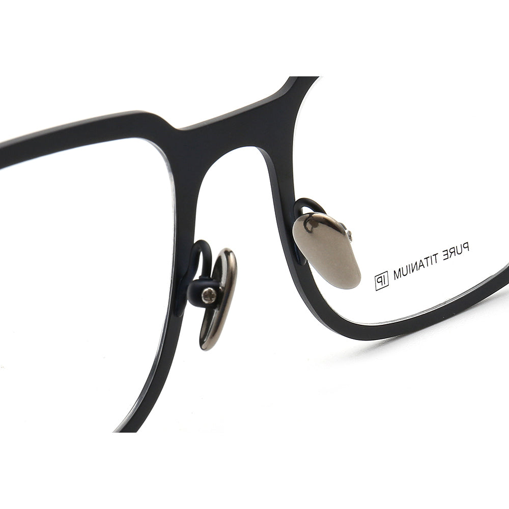 Davis | Modern Mens Titanium Glasses Frames | Retro Square Eyeglasses Frames