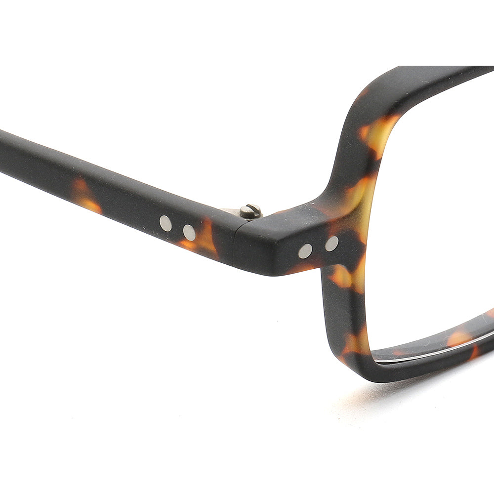 Laurence | Mens Square Full Rim Eyeglasses | Light Tortoise Shell Matte Eyewear Frames Online