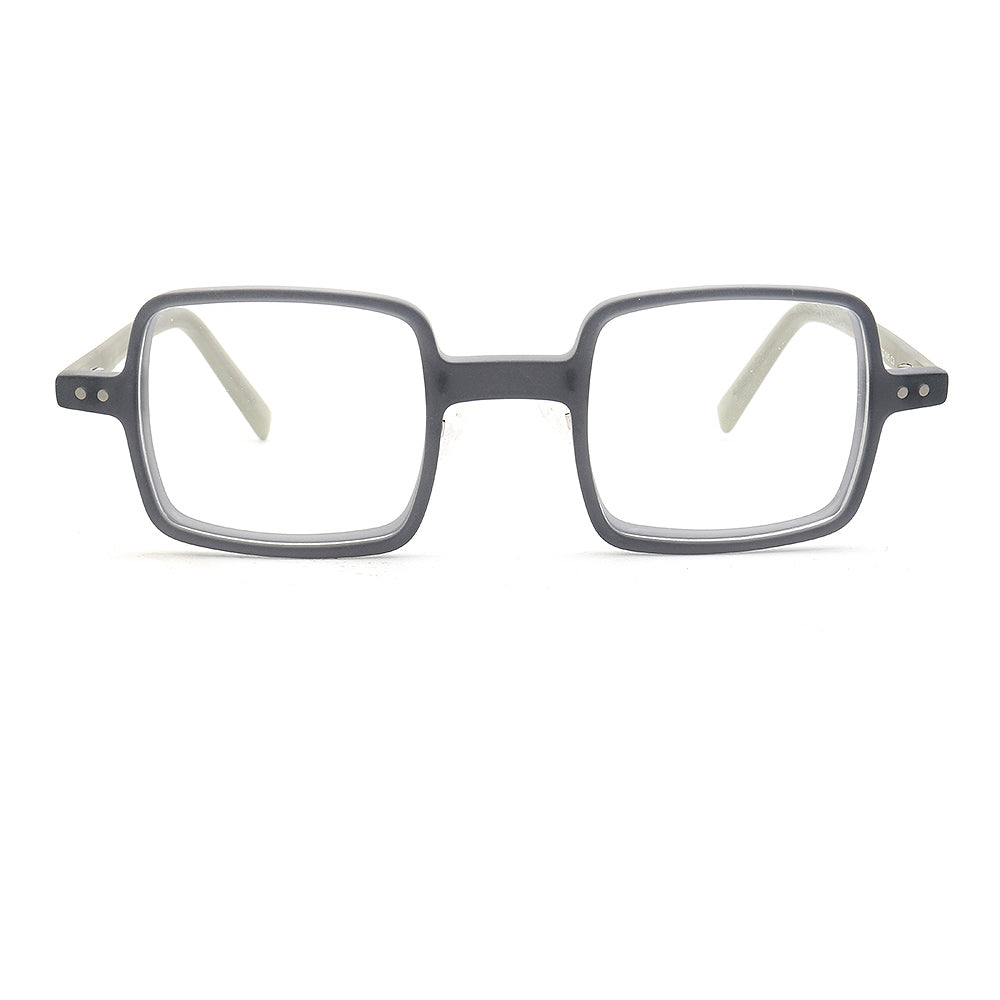 Laurence | Mens Square Full Rim Eyeglasses | Light Tortoise Shell Matte Eyewear Frames Online