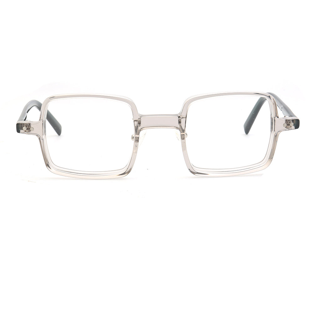 Laurence | Mens Square Full Rim Eyeglasses | Light Tortoise Shell Matte Eyewear Frames Online