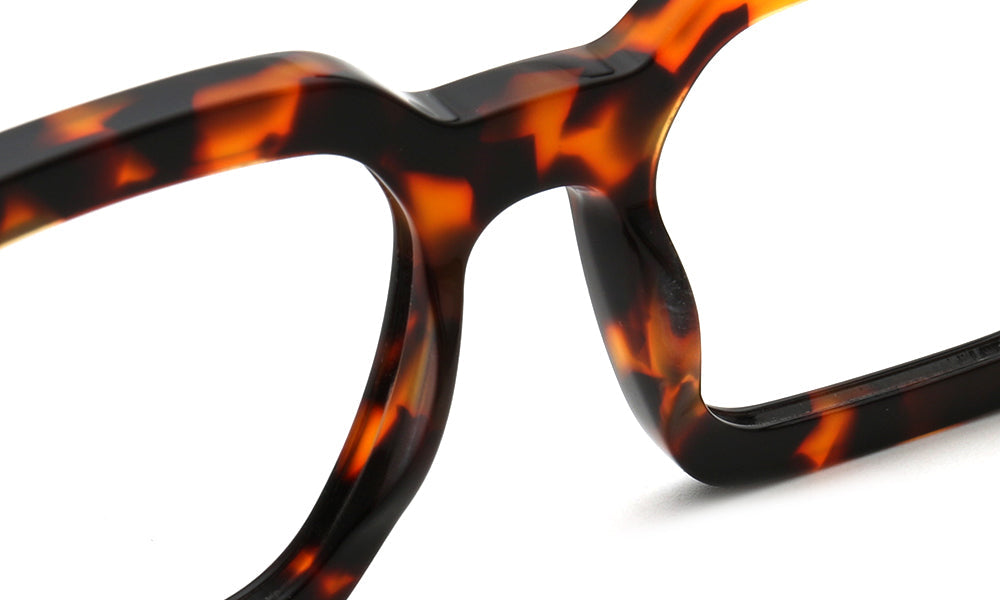 Charlie | 80s Classic Mens Square Glasses Frames | Oversize Womens Bulky Trendy Eyeglasses