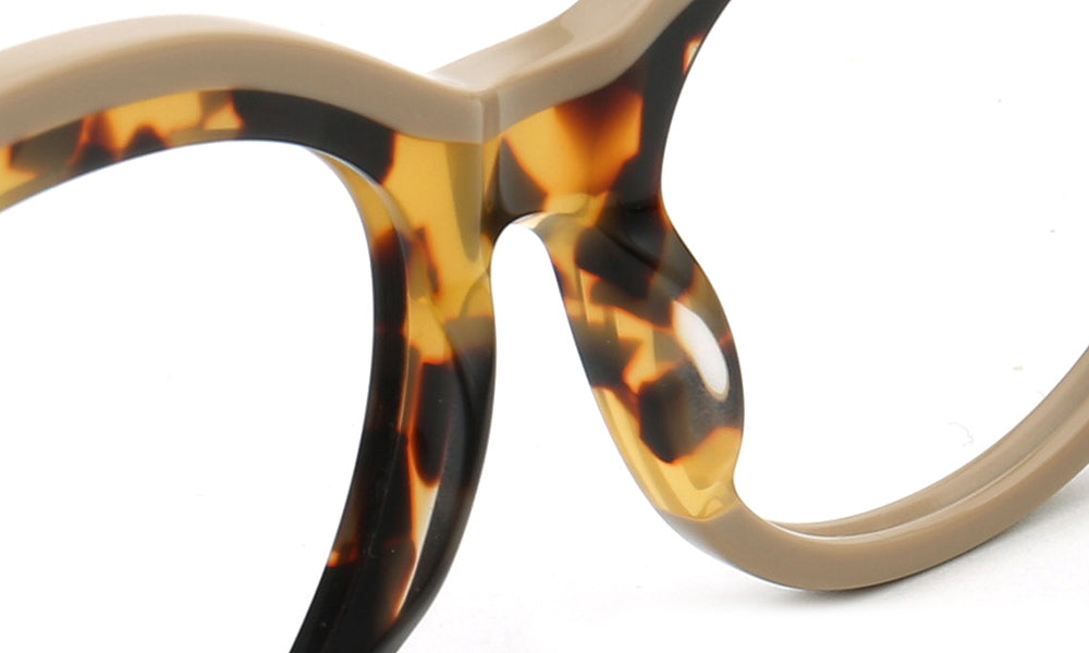 Clara | Modern Womens Cat Eye Optical Eyeglasses | Vintage Tortoise Leopard Print Glasses Frame for Female