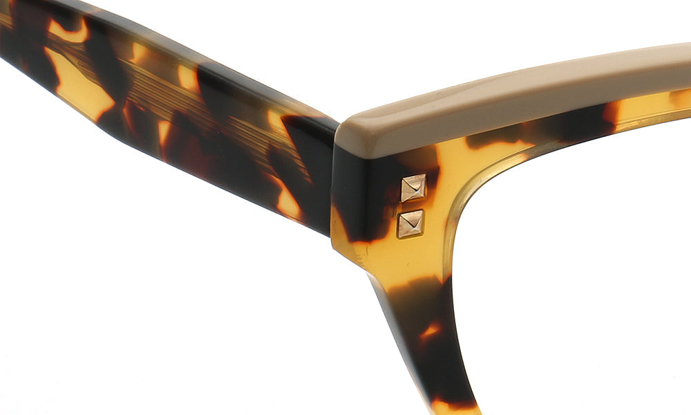 Clara | Modern Womens Cat Eye Optical Eyeglasses | Vintage Tortoise Leopard Print Glasses Frame for Female