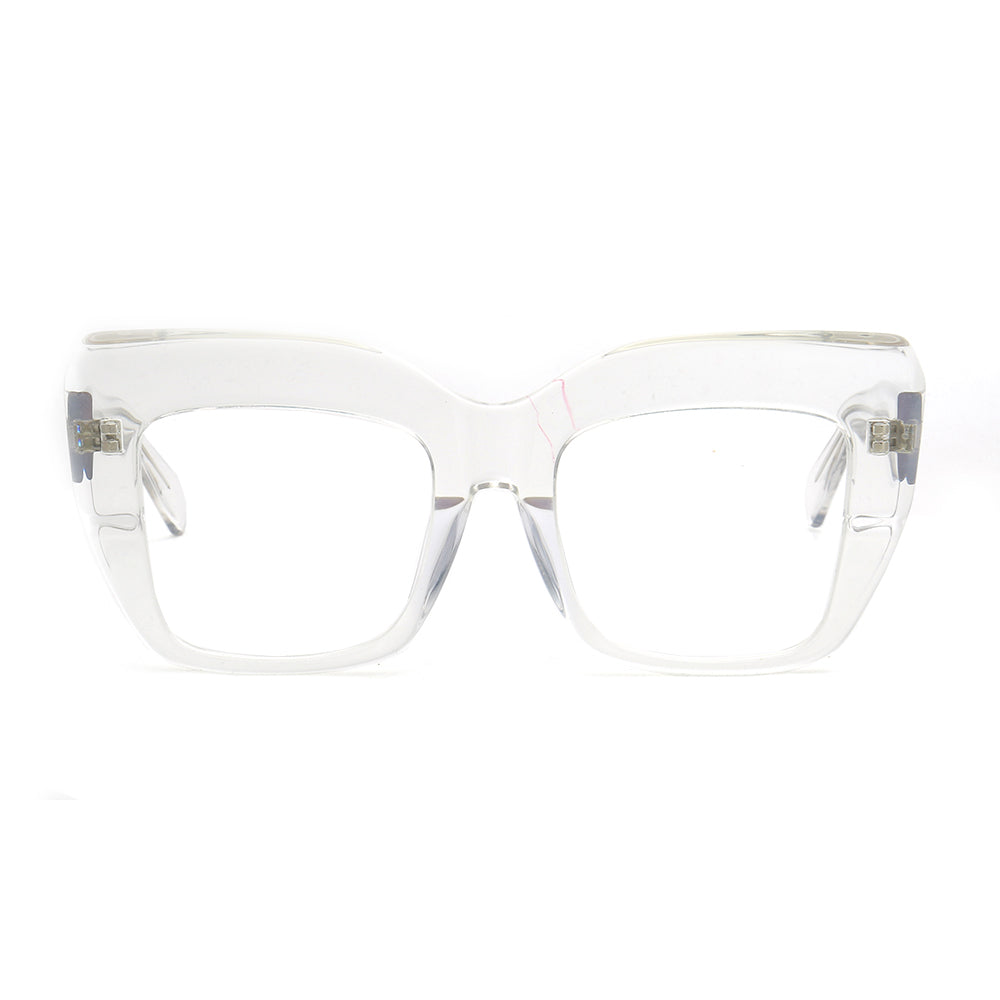 Vivian | Oversized Butterfly Eyeglass Frames For Women | Funky Square Glasses Frames Online