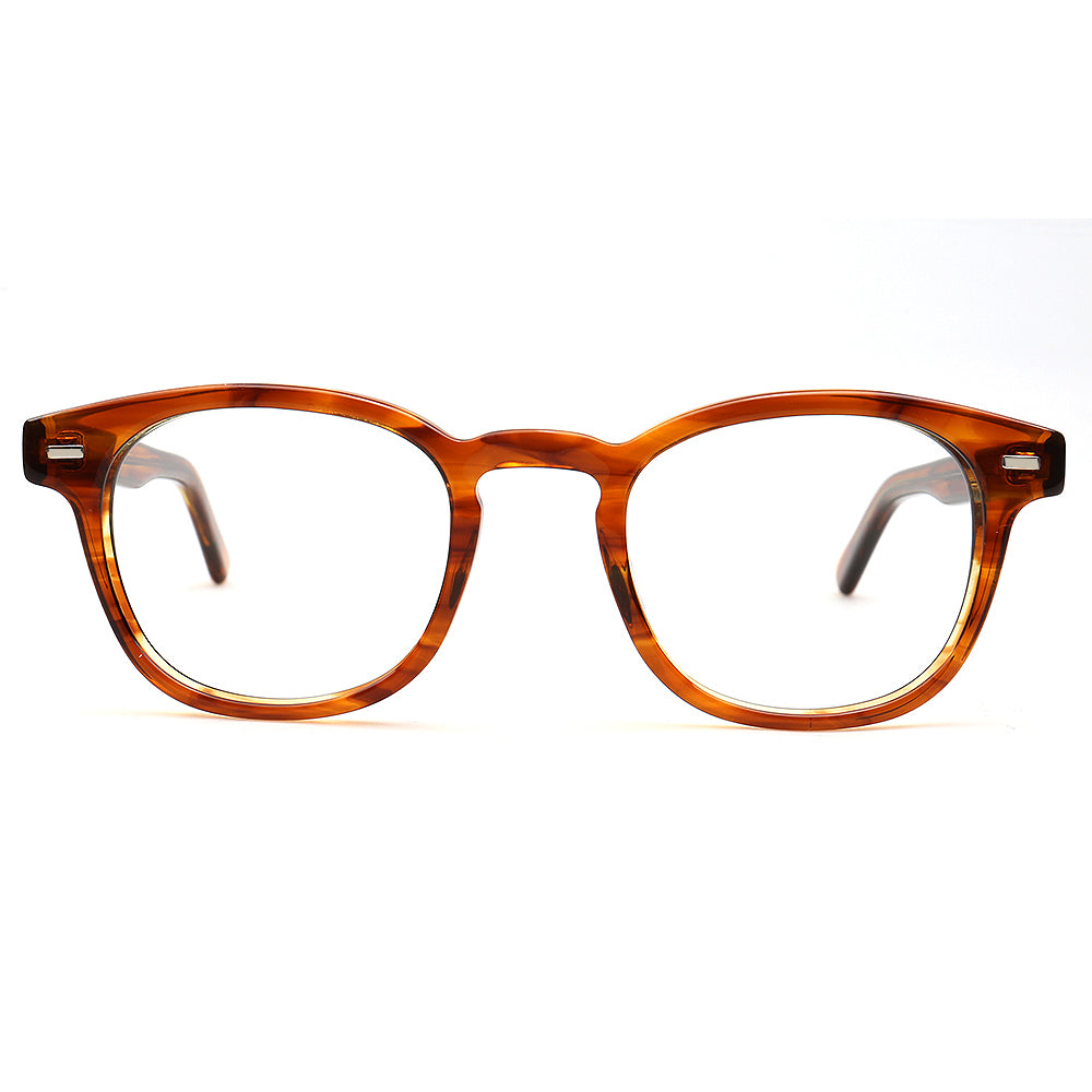 Drew | Vintage Mens Square Eyeglasses | Trendy Tortoise Retro Womens Glasses Frames Online