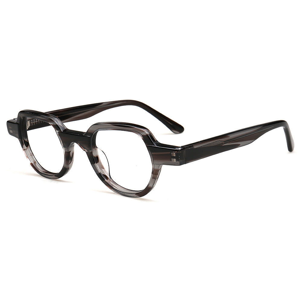 Brooklyn | Vintage Round Mens Eyeglasses Frames | Retro Tortoise Womens Geometric Trendy Eyewear