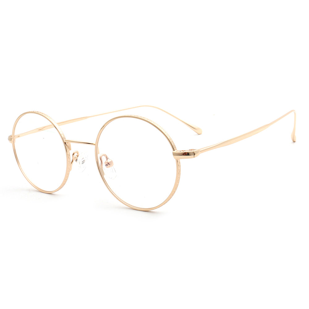 Atlas|Classic Round Metal Eyeglasses Frames
