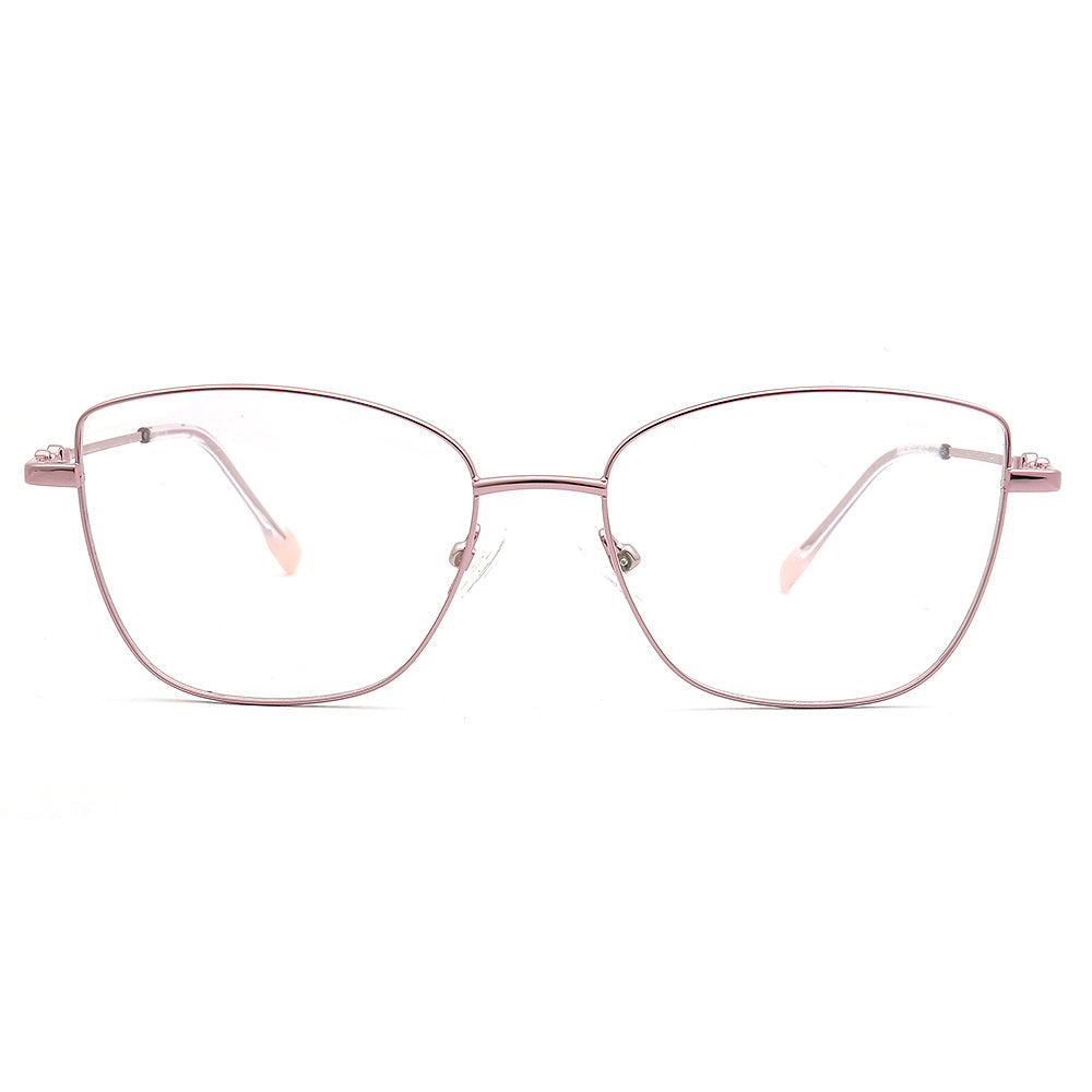 Nova | Womens Flexible Memory Metal Eyeglasses | Classic Cat Eye Glasses Frames Bendable Eyewear