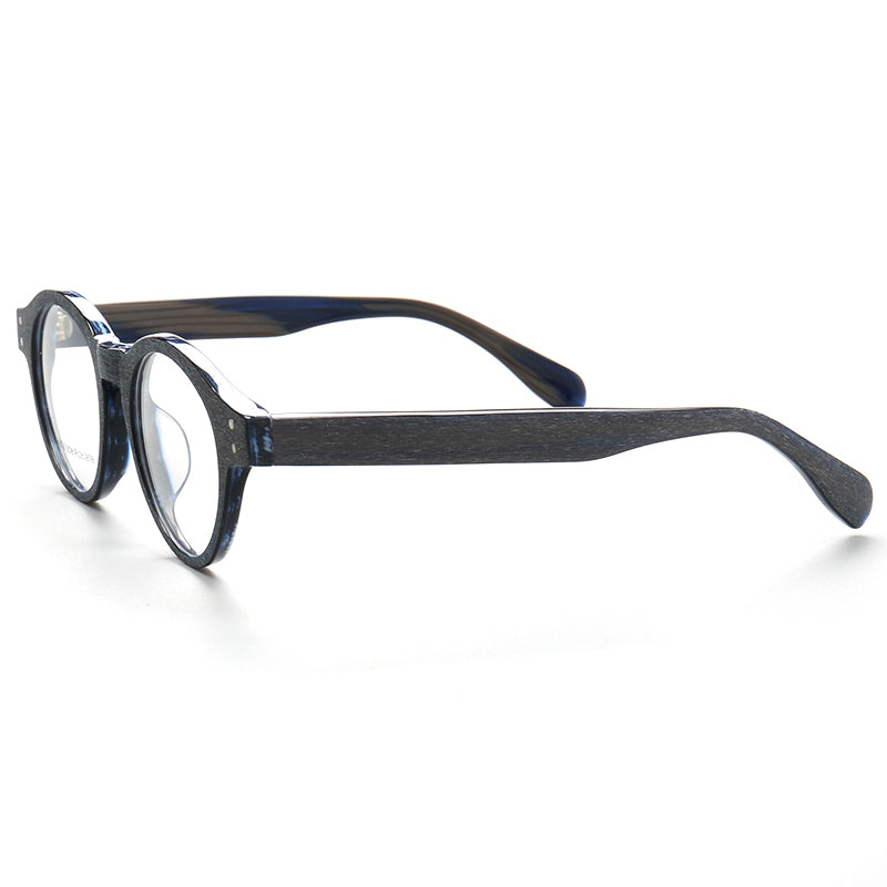 Benedict | Fashionable Camo Eyeglasses Frames For Men | Modern Women Round Spectacles Camouflage