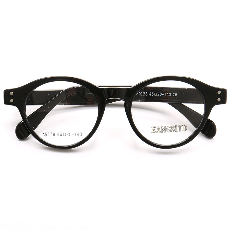 Benedict | Fashionable Camo Eyeglasses Frames For Men | Modern Women Round Spectacles Camouflage