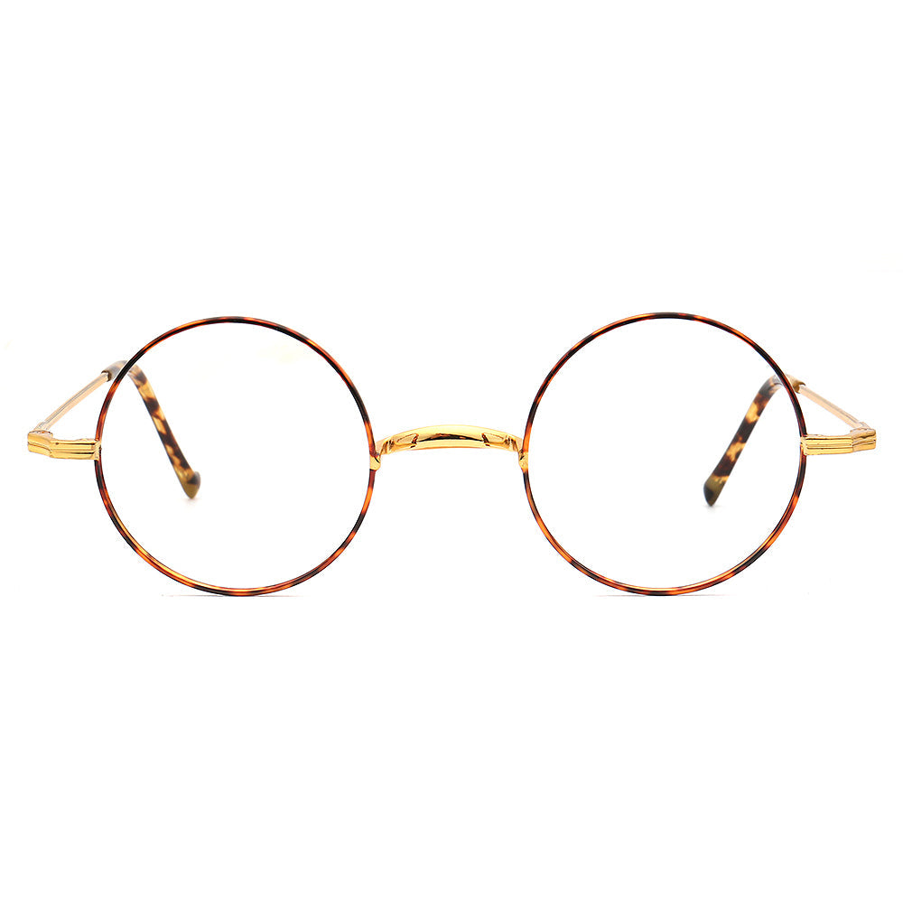Madison | Retro Round Titanium Glasses Frames
