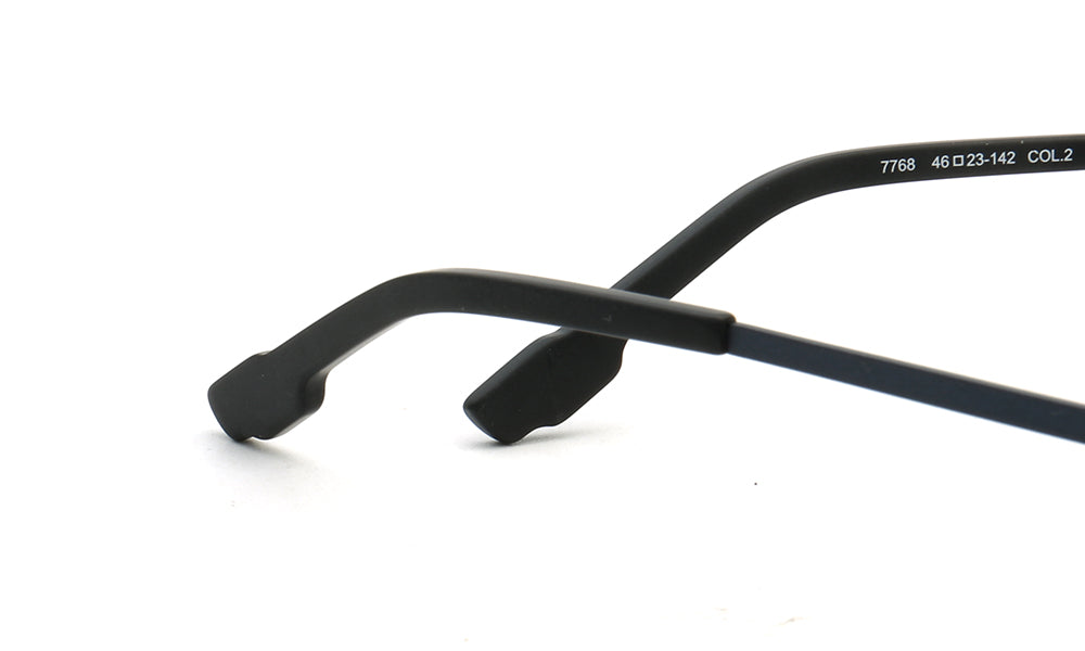 Levi | Rectangular Full Rim Eyeglasses For Men | Modern Business Glasses Frames