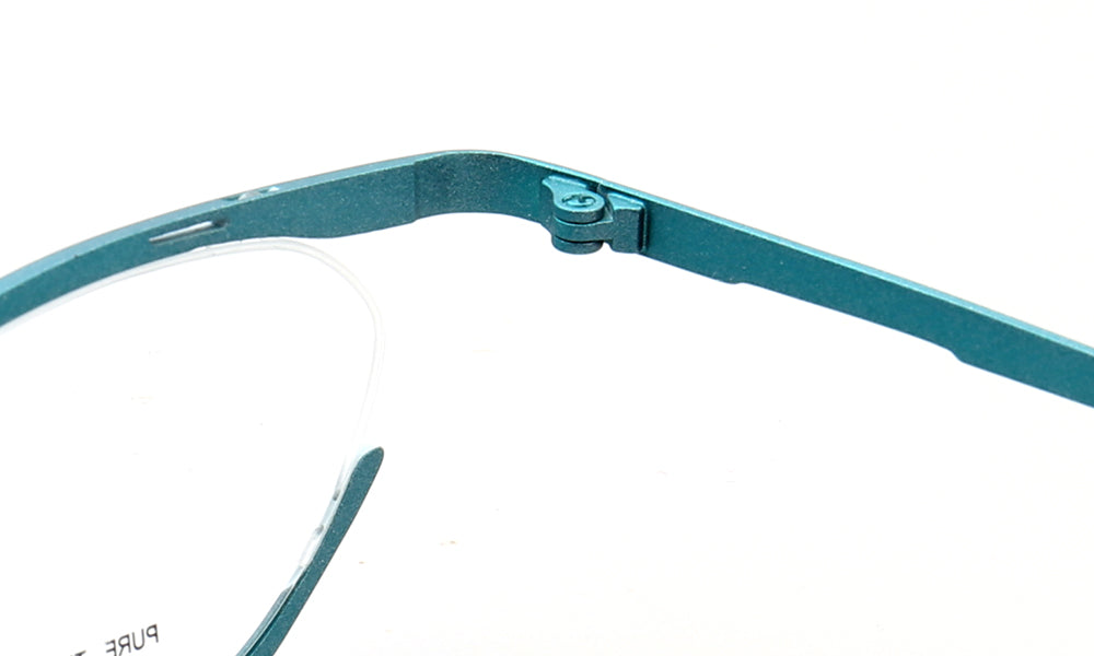 Bernadette | Semi Rimless Cat Eye Glasses For Women | Lightweight Pure Titanium Frames