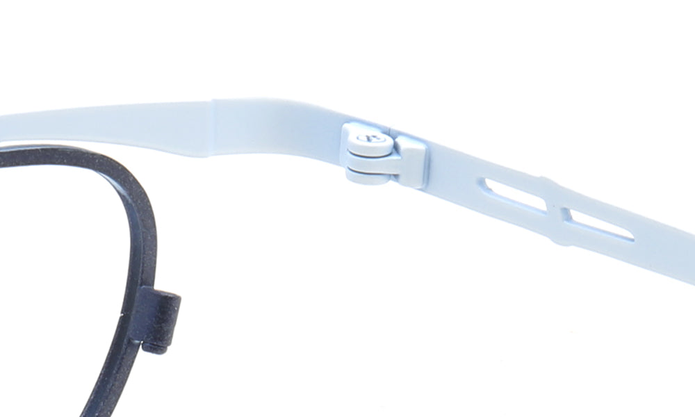 Bloom | Funky Unique Titanium Eyeglasses For Women | Glasses Frames w/ Multicolor Geometric Design