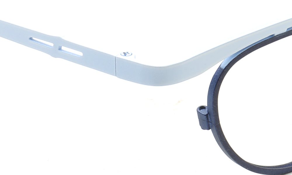 Bloom | Funky Unique Titanium Eyeglasses For Women | Glasses Frames w/ Multicolor Geometric Design