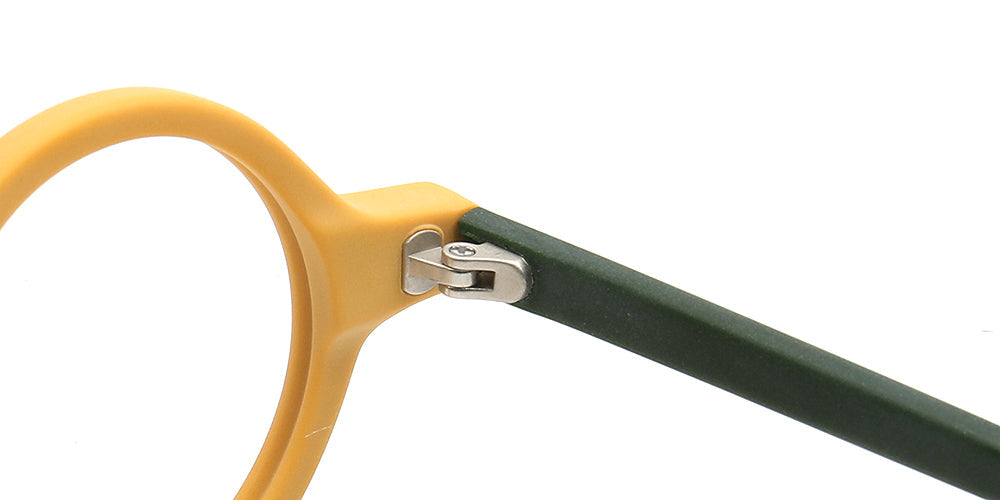 Jackson | Retro Round Acetate Mens Eyeglass Frames | Stylish Transparent Vintage Eyewear Online