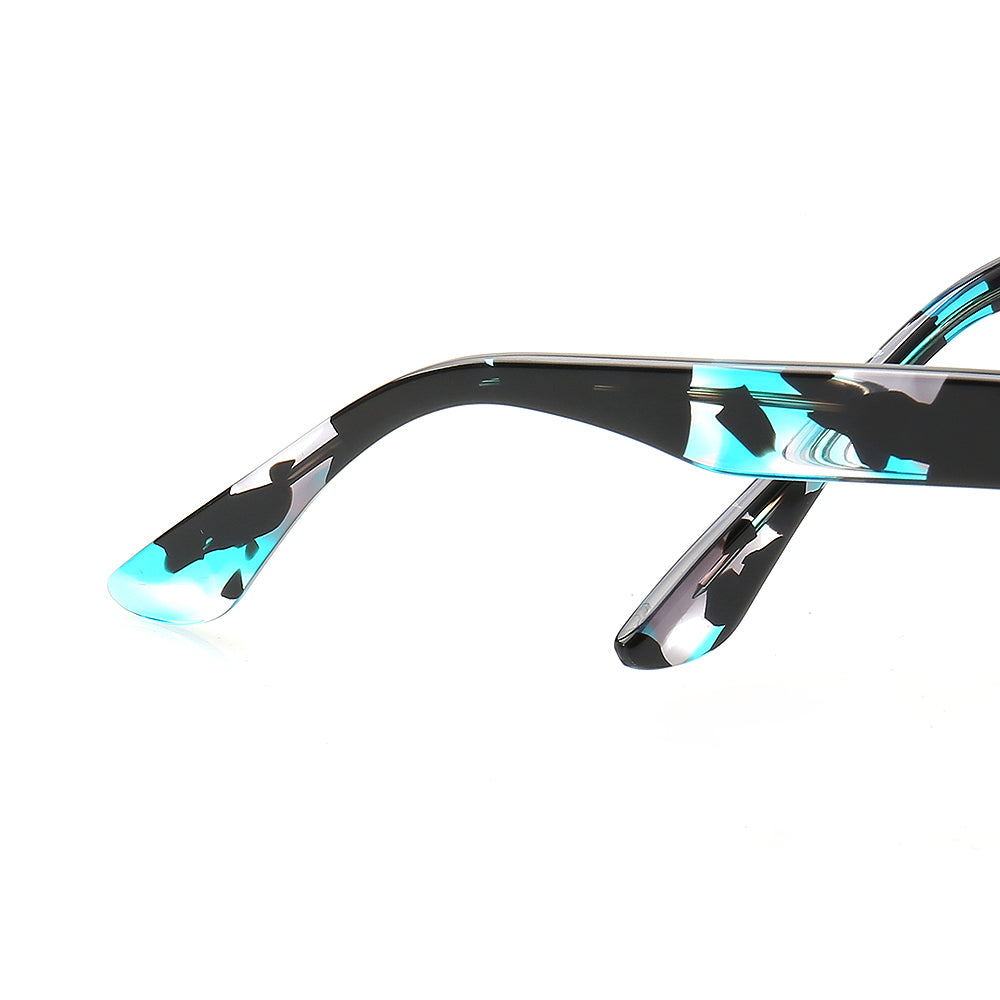 Rosella | Vintage Oversized Cat Eye Glasses For Women | Colorful Tortoise Shell Eyewear Frames