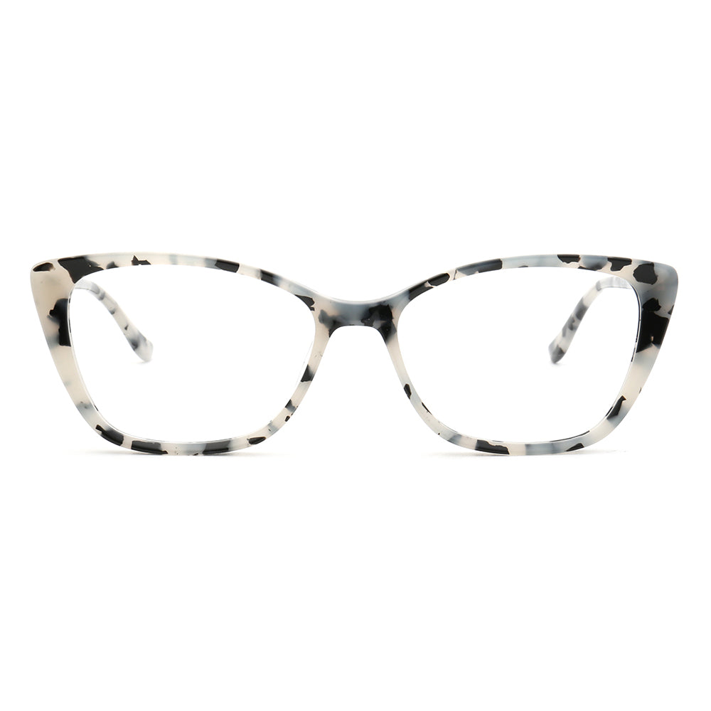 Charlotte | Patterned Acetate Cat Eye Glasses For Women | Colorful Tortoise Shell Eyewear Frames