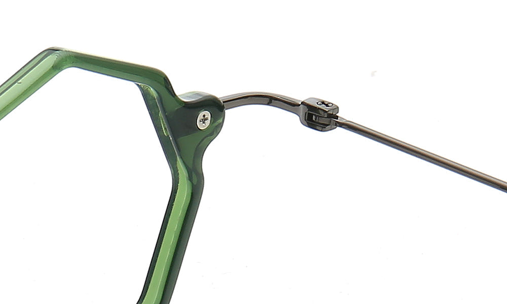 Cooper | Retro Funky Geometric Glasses For Men & Women | Unique Tortoise Shell Design