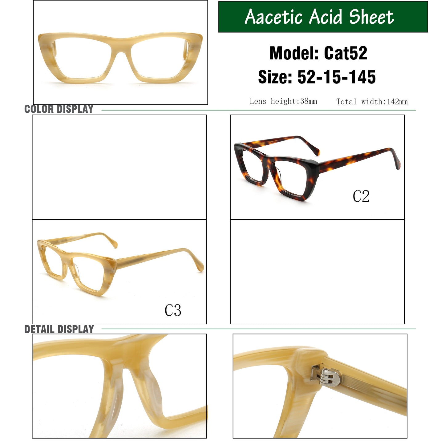 Layla | Trendy Womens Eyeglasses Frames Cat Eye