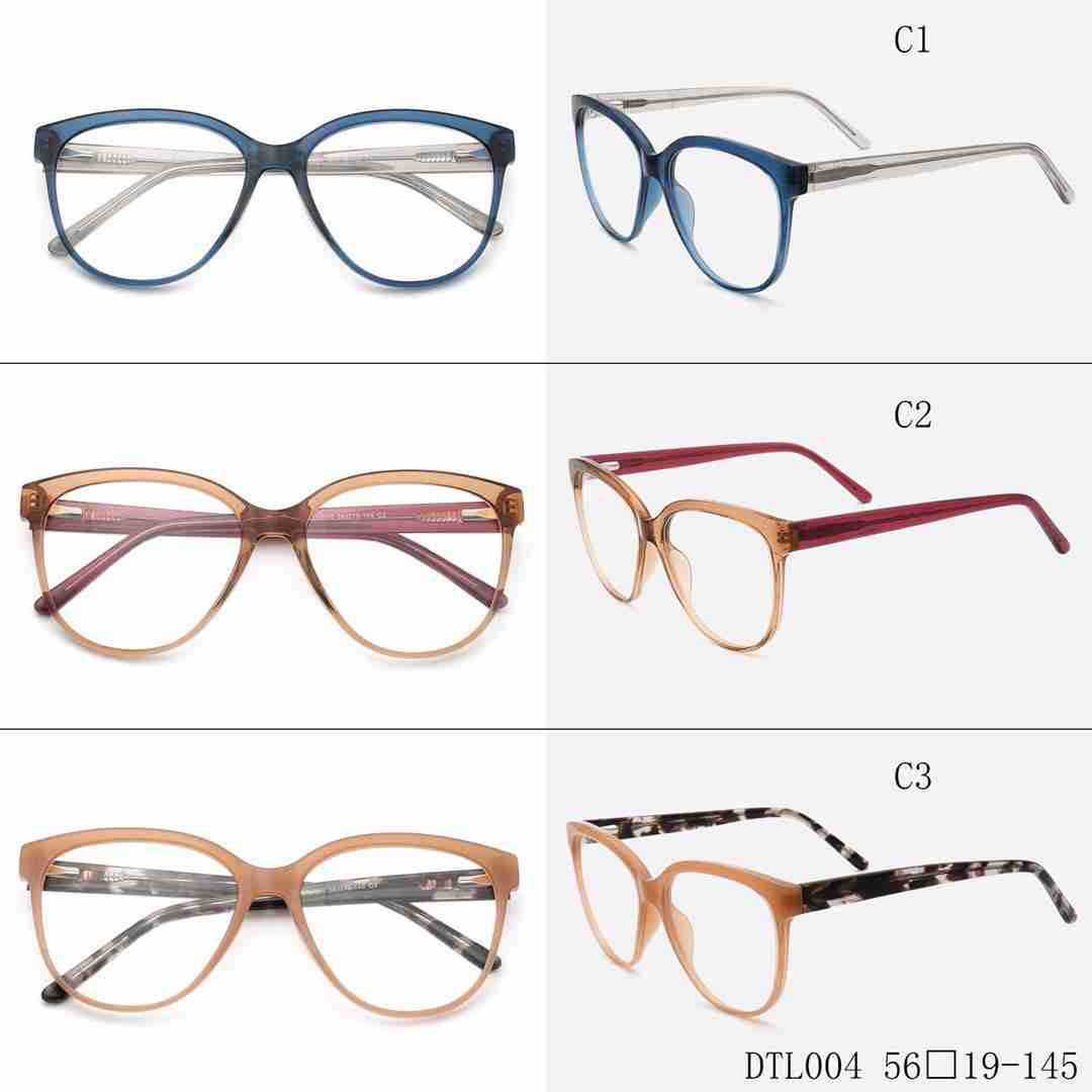 Mila | Oversized Womens Eyeglass Frames Fashionable | Trendy Cat Eye Glasses for Women