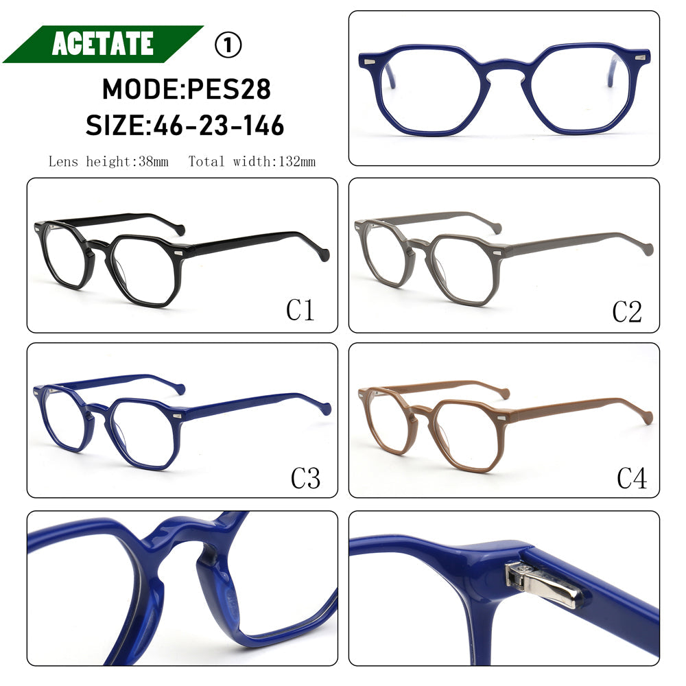 Jamie | Stylish Geometric Eyeglass Frames