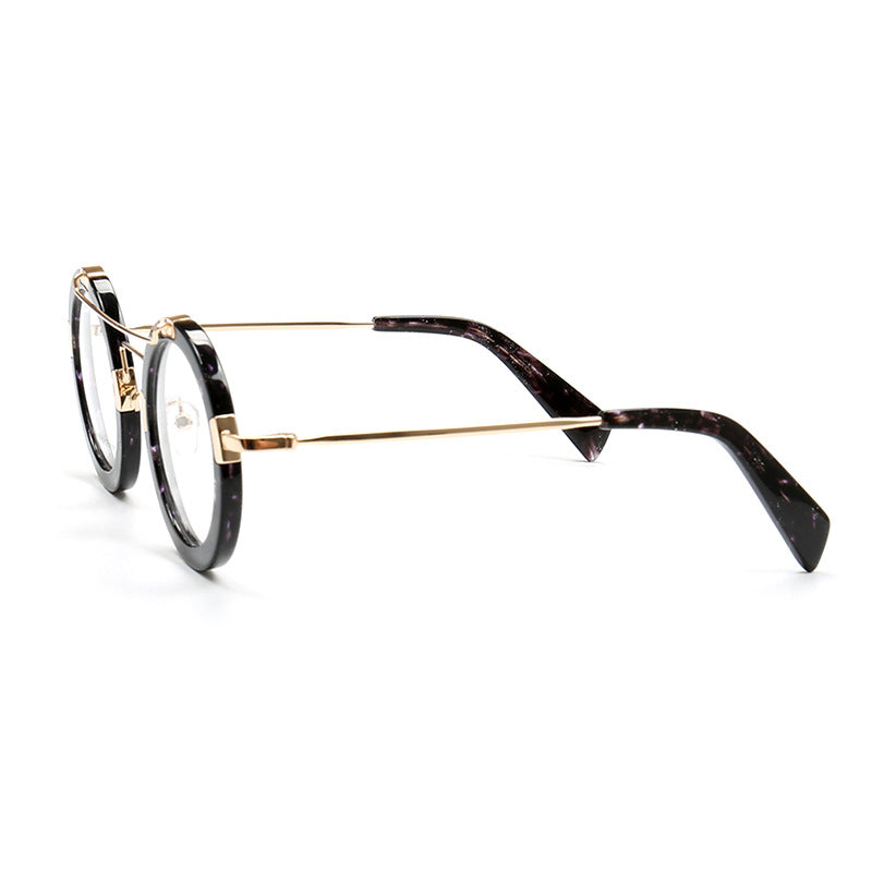 Altitude | Circular Retro Eyeglasses For Men | Funky Women Round Glasses Frames Tortoise Shell