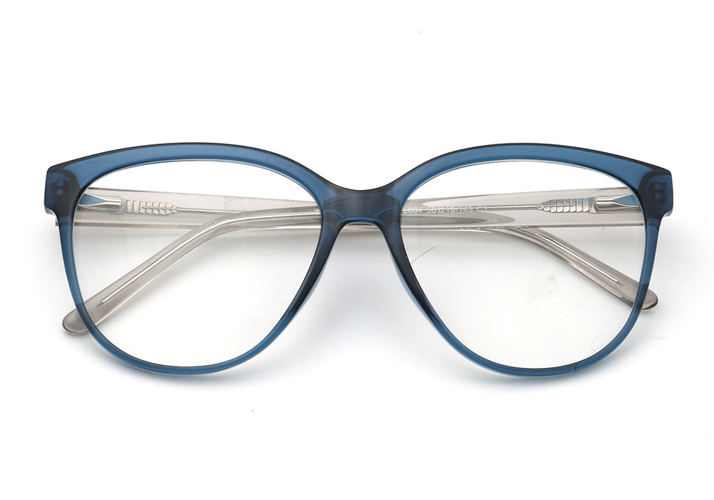 Mila | Oversized Womens Eyeglass Frames Fashionable | Trendy Cat Eye Glasses for Women