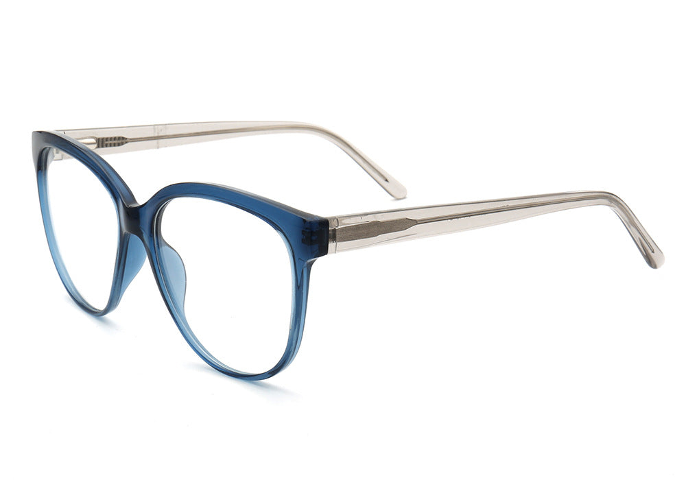 Mila | Oversized Womens Eyeglass Frames Fashionable | Trendy Cat Eye Glasses for Women