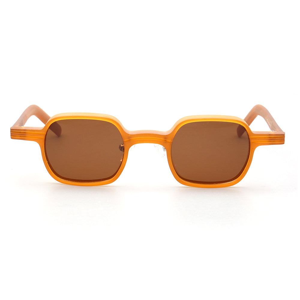 Renew | Retro Full Rim Square Sunglasses | Nerd Style Frame w/ Polarized Lenses