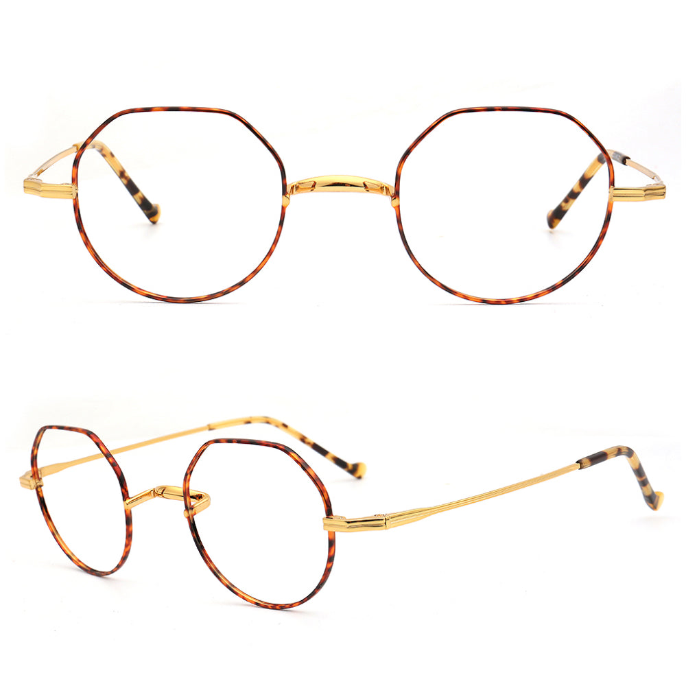 Dylan | Geometric Trendy Titanium Spectacles