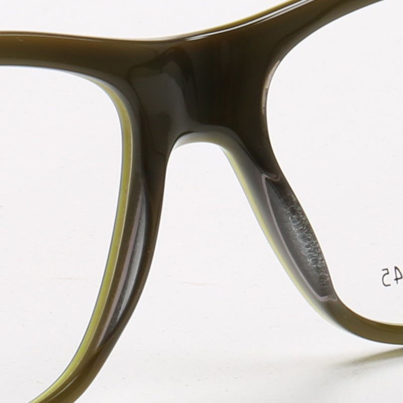 Liam | Two Toned Oversized Acetate Eyeglasses For Men | Classic Square Glasses Frames