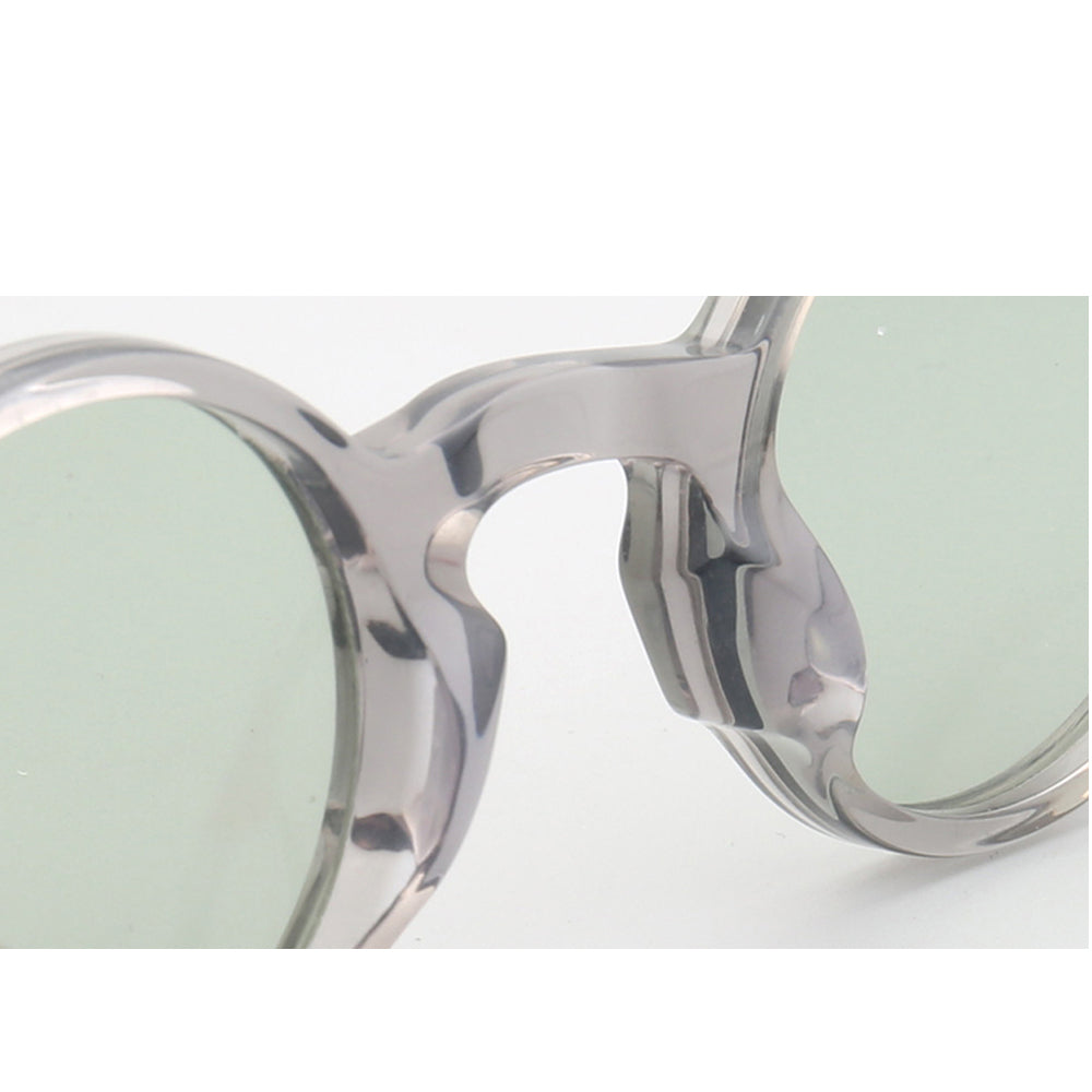 Crown | Mens Round Retro Polarized Sunglasses | Vintage Womens Sun Glasses UV400