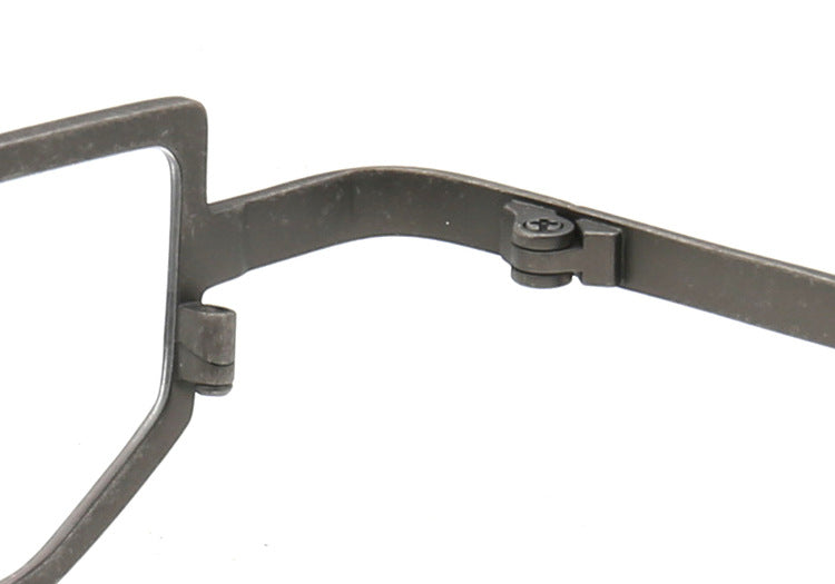 King | Stylish Mens Titanium Eyeglasses Green | Hipster Geometric Women Square Glasses Frames Online