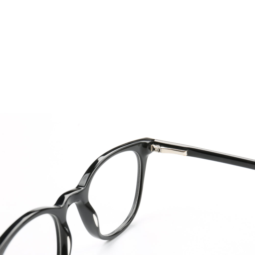 Lennox | Basic Round Acetate Eyewear Frames | Classic Full Rim Unisex Glasses
