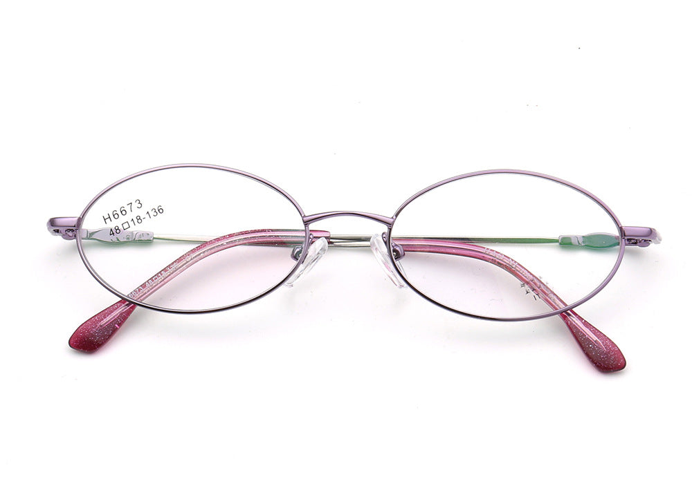 Adeline | Womens Flexible Memory Metal Glasses | Oval Eyeglass Frames Bendable Eyewear