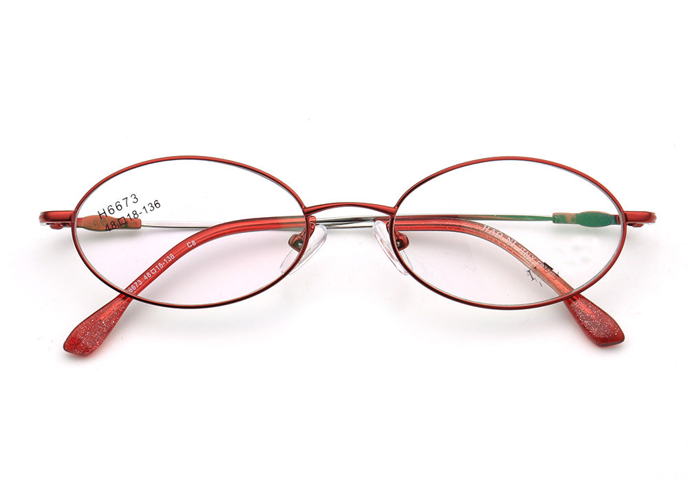 Adeline | Womens Flexible Memory Metal Glasses | Oval Eyeglass Frames Bendable Eyewear