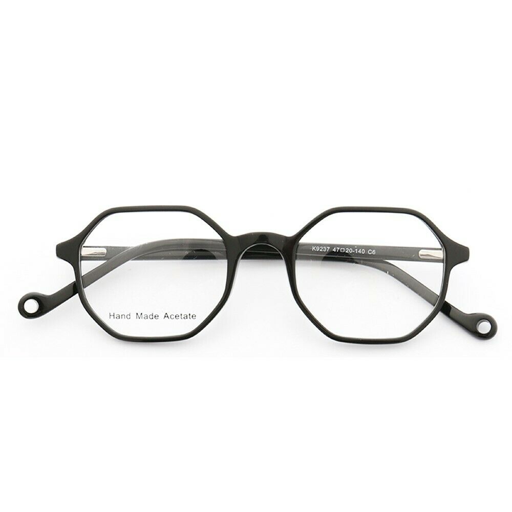 Blake | Polygon Shaped Acetate Eyeglasses | Two Toned Glasses For Men & Women