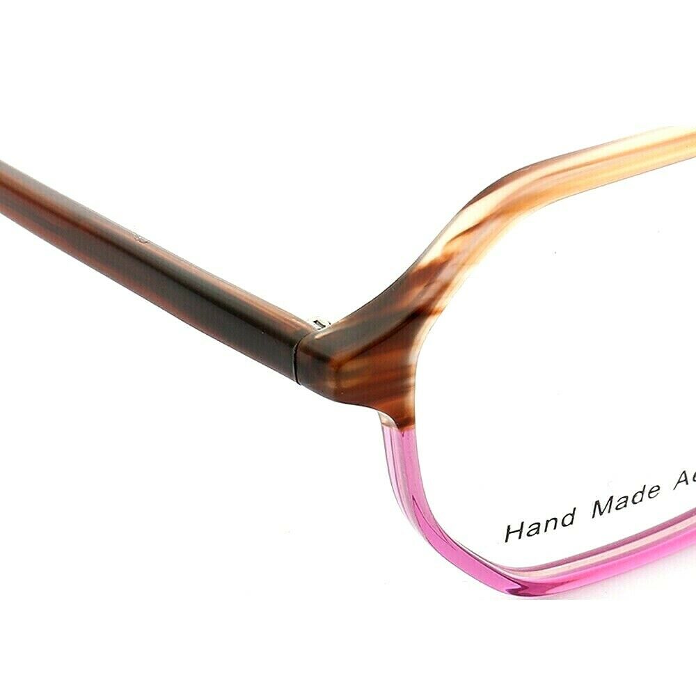 Blake | Polygon Shaped Acetate Eyeglasses | Two Toned Glasses For Men & Women