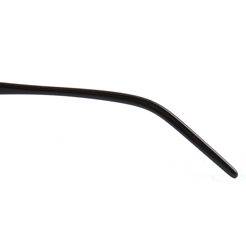 Parker | Retro Flat Top Eyeglasses | Colorful Acetate Glasses w/ Striped Design