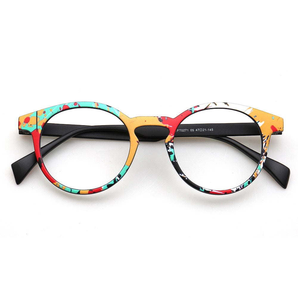 Henderson | Round Rainbow TR Eyeglasses for Men & Women | Lightweight Stylish Glasses Frames Online